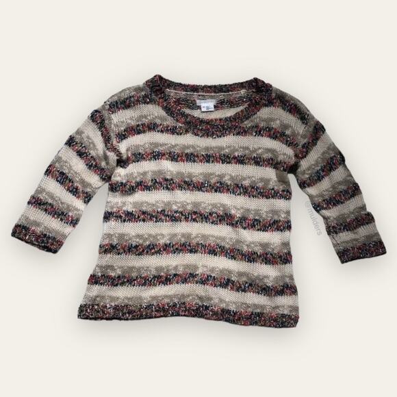 Urban Outfitters Cooperative Colorful Multicolor Striped Knit Sweater XS - Picture 1 of 6